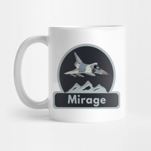 Mirage French Jet Fighter Mug